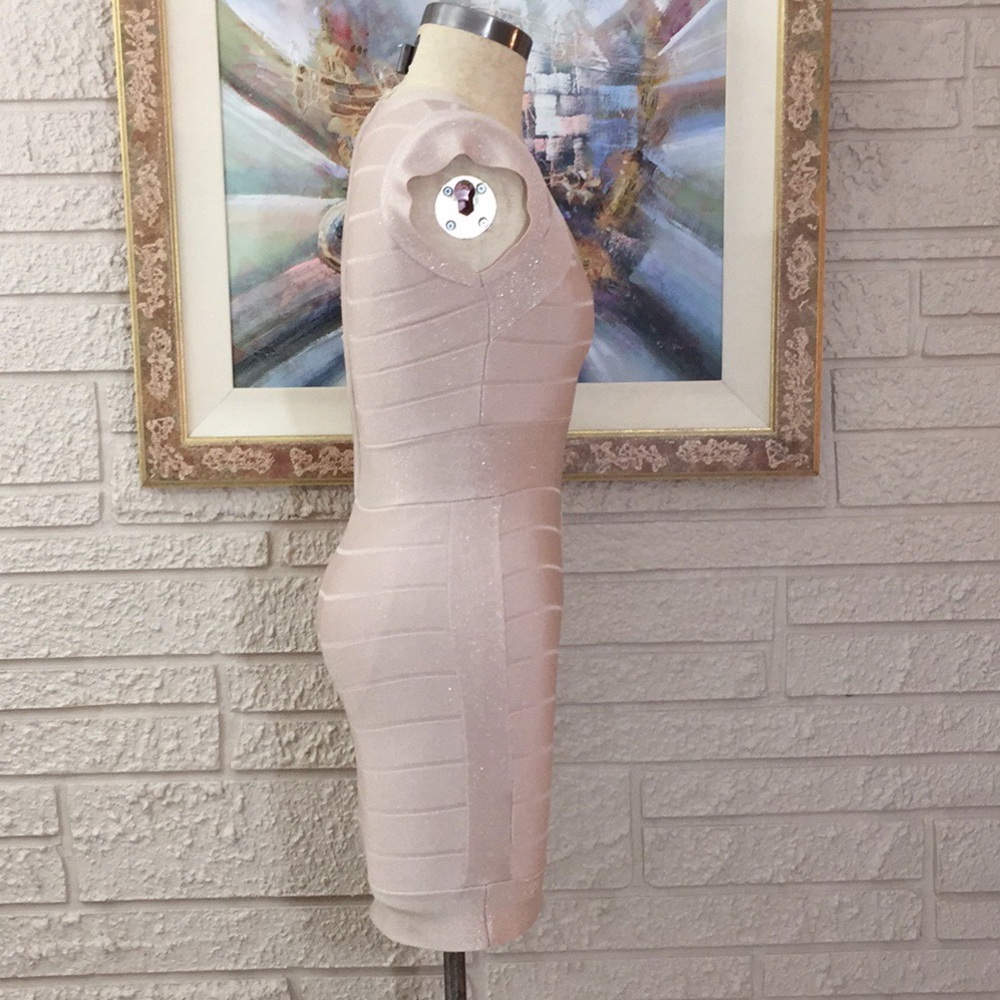 French Connection Spotlight Bandage BodyCon Dress - Picture 10 of 15